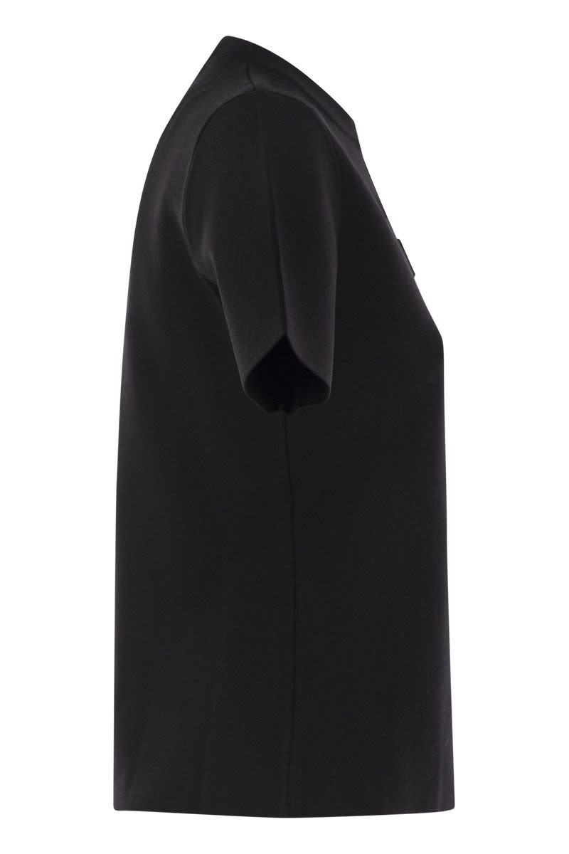 MAX MARA Viscose Crepe Yarn Jumper - Women's Crew Neck Sweater