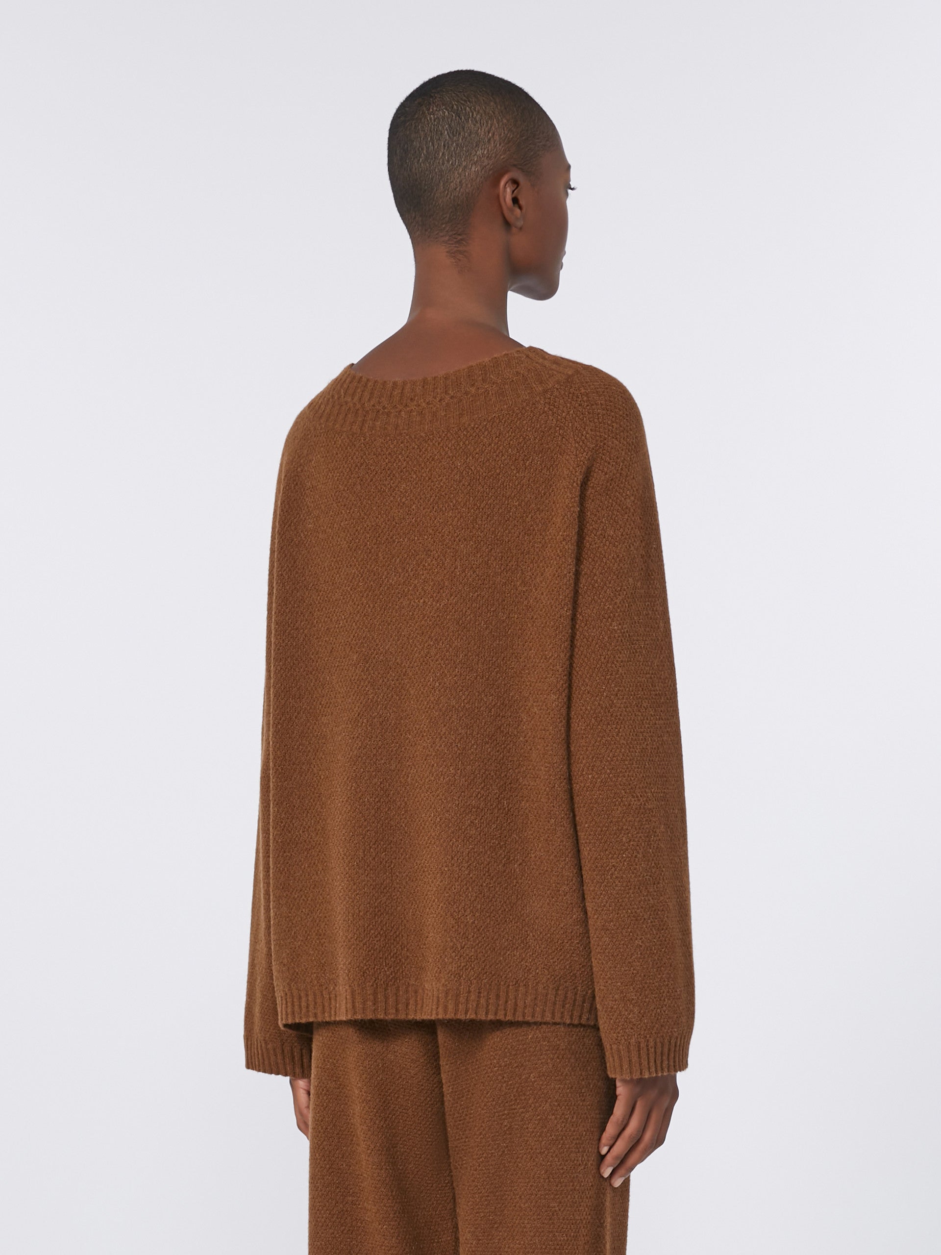 MAX MARA Straight Cut Crew Neck Sweater - Size S