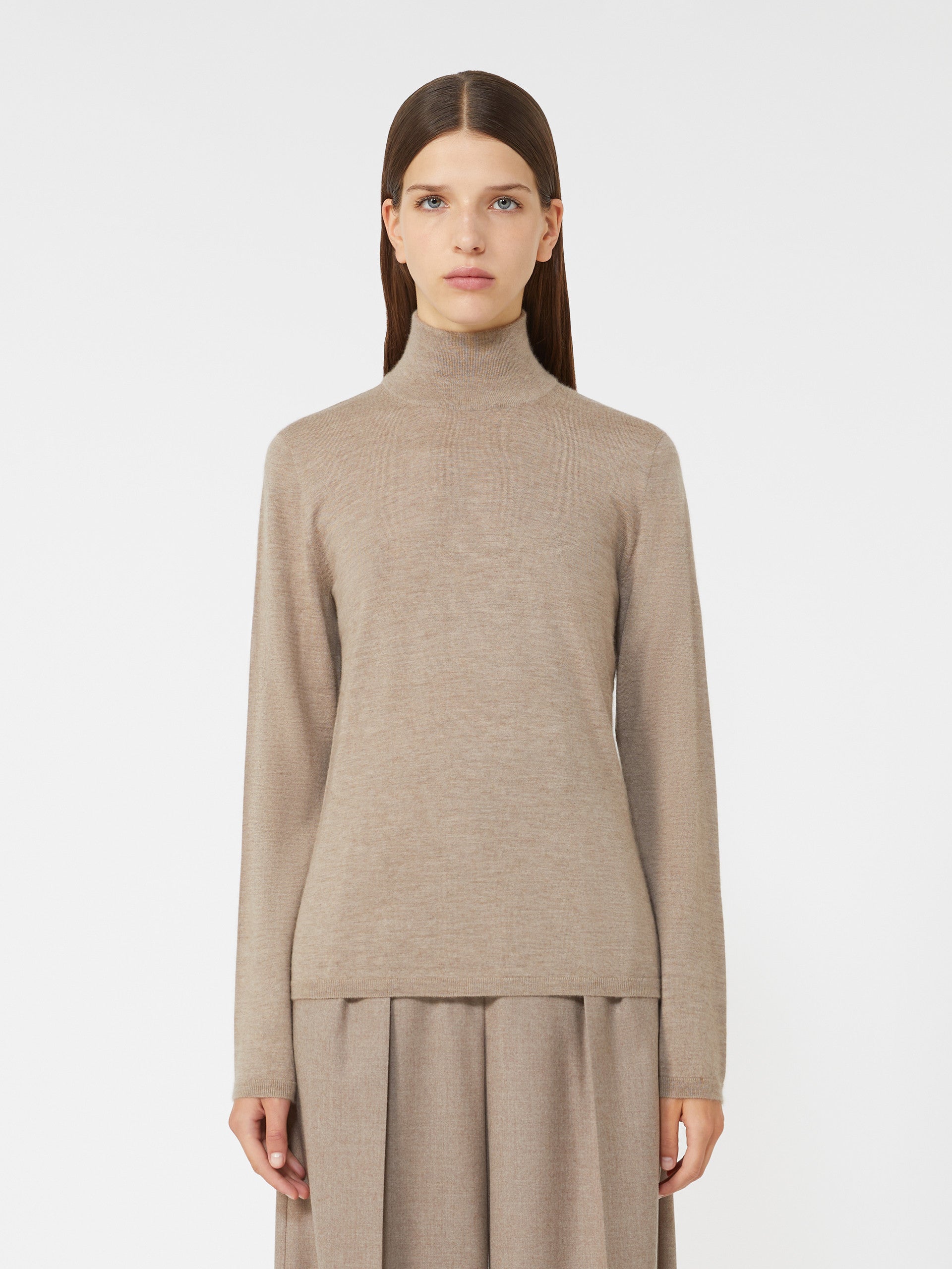 MAX MARA Cashmere Turtle Neck Sweater for Women - Regular Fit
