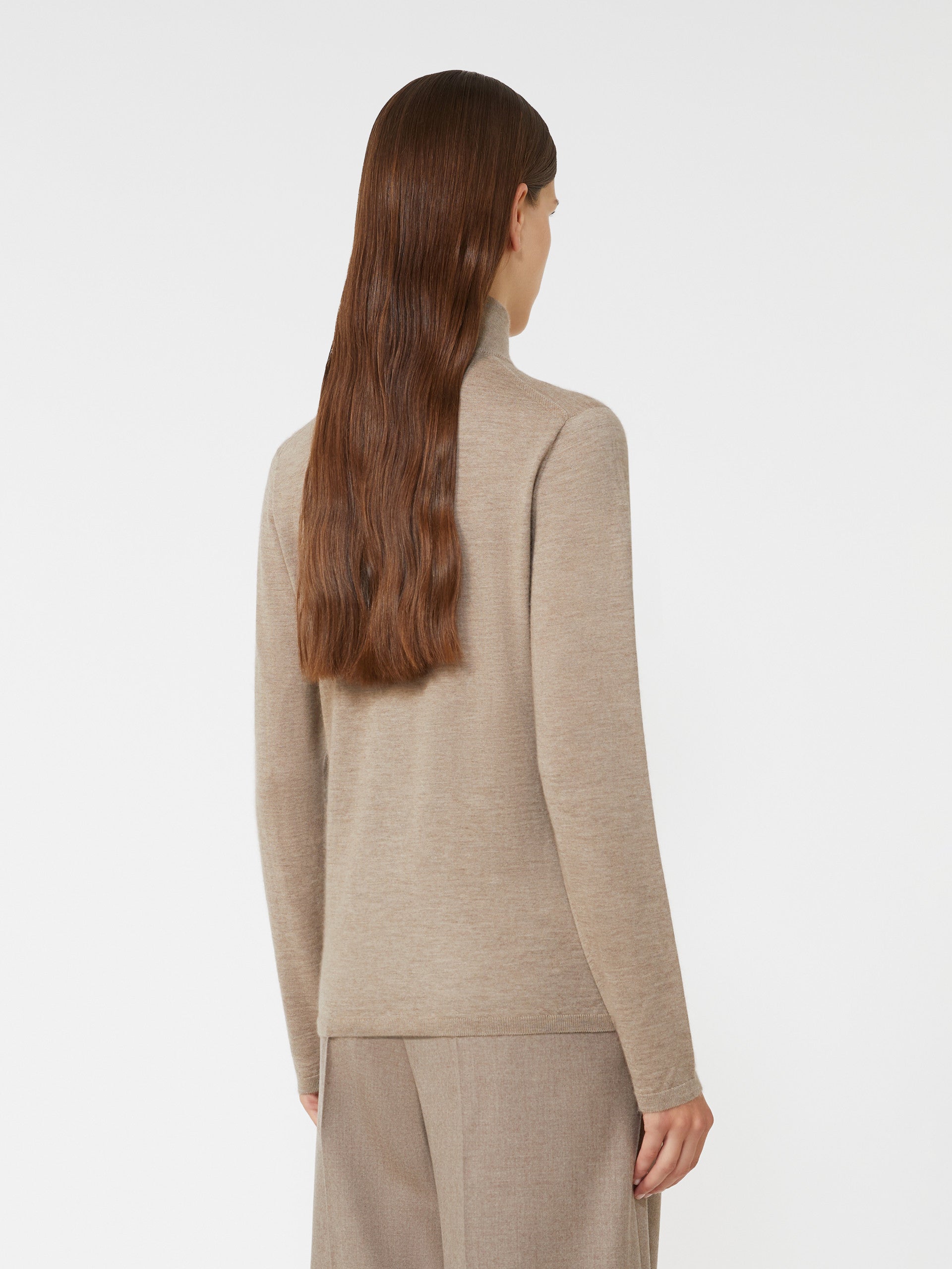 MAX MARA Cashmere Turtle Neck Sweater for Women - Regular Fit