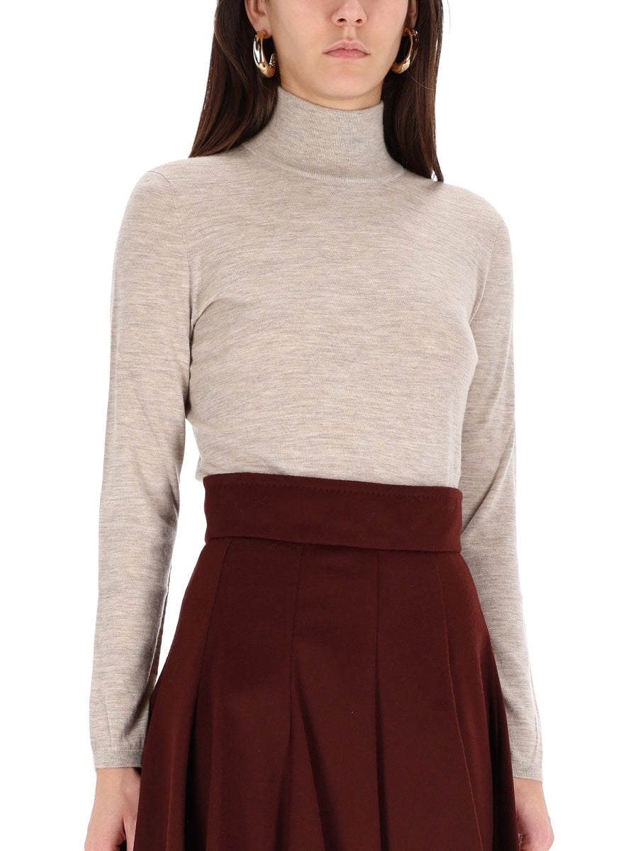 MAX MARA Cashmere Turtleneck Sweater - Size S