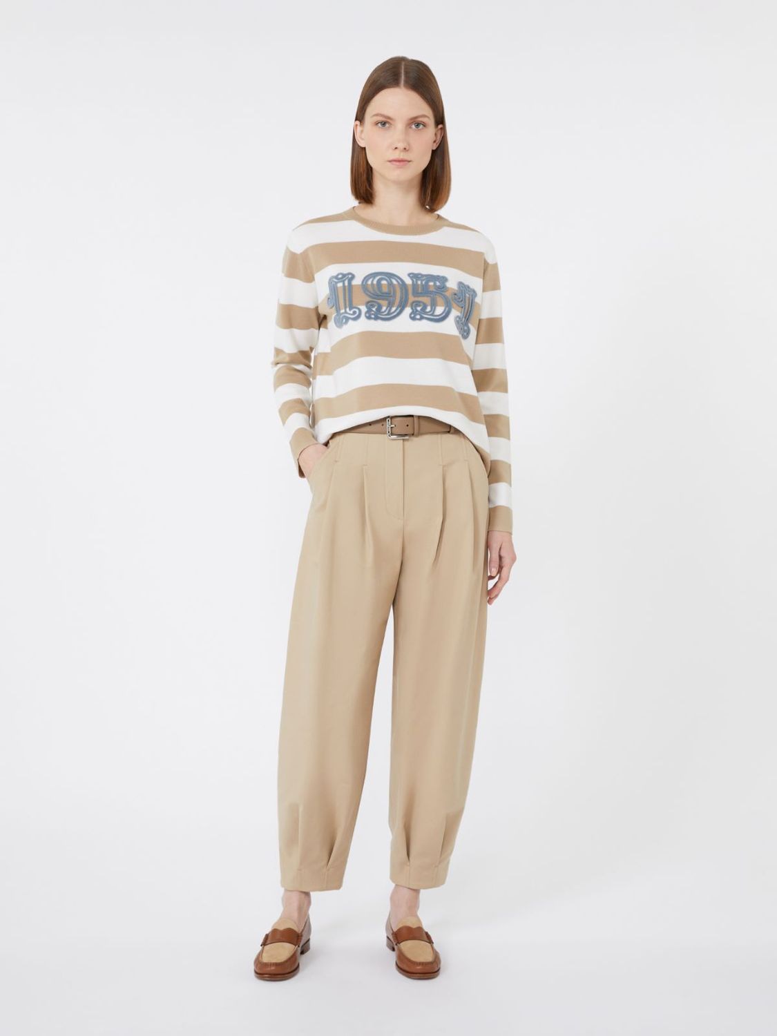 MAX MARA Embroidered Wool Viterbo Sweater - Women's