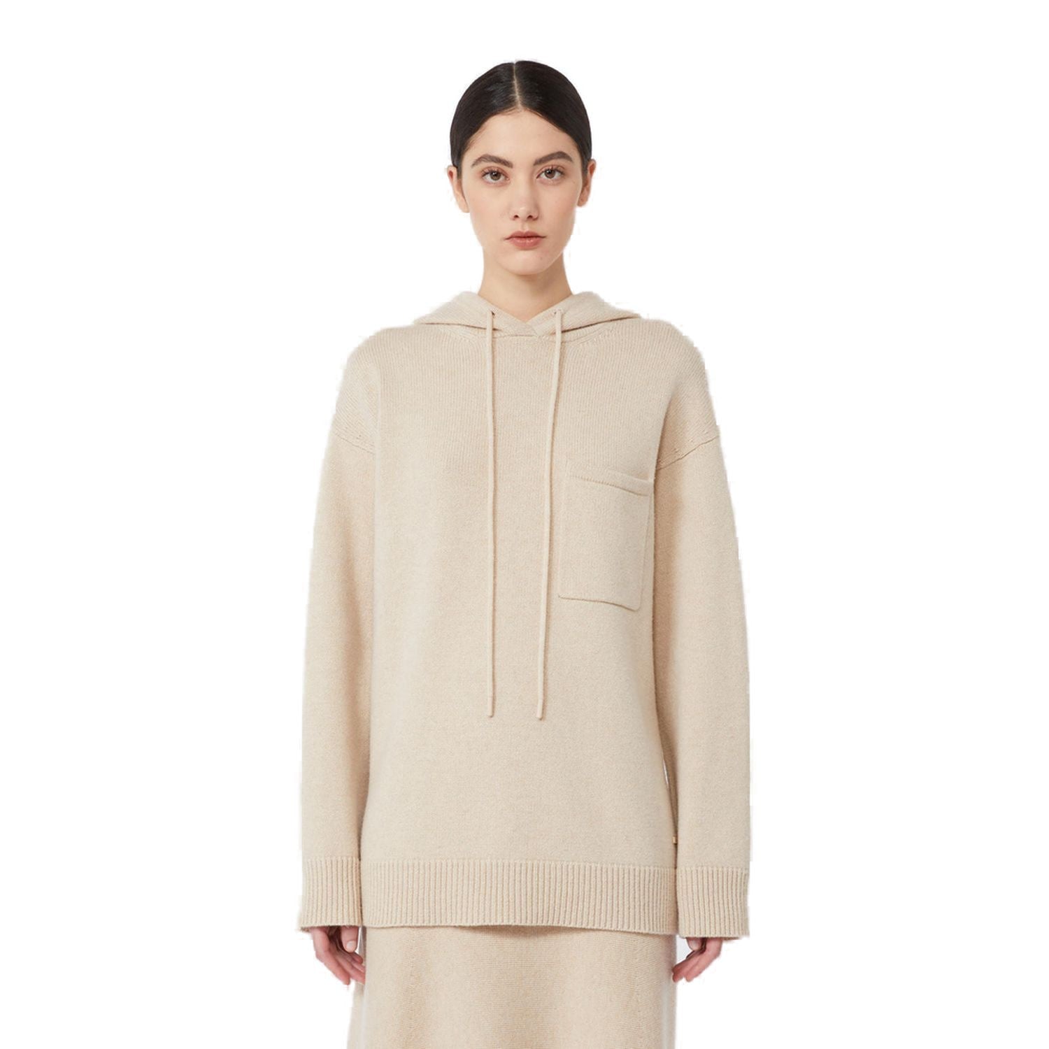 MAX MARA Women's Cashmere Blend Hooded Sweatshirt