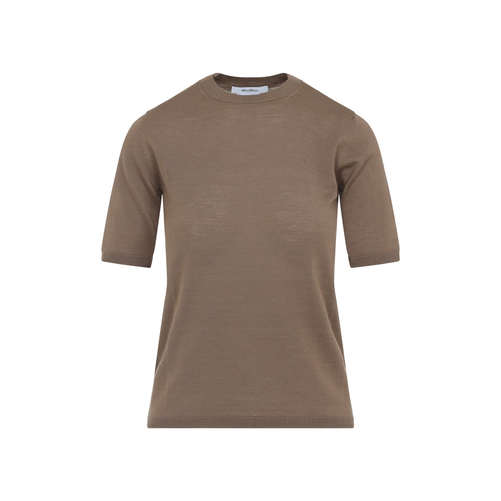 MAX MARA Basic Wool Sweater - Slim Fit (S)
