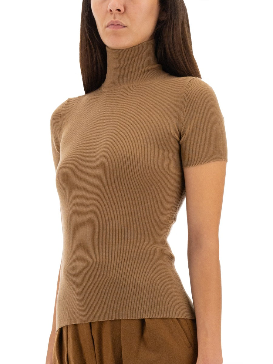 MAX MARA Slim Fit Knit Top - Size S