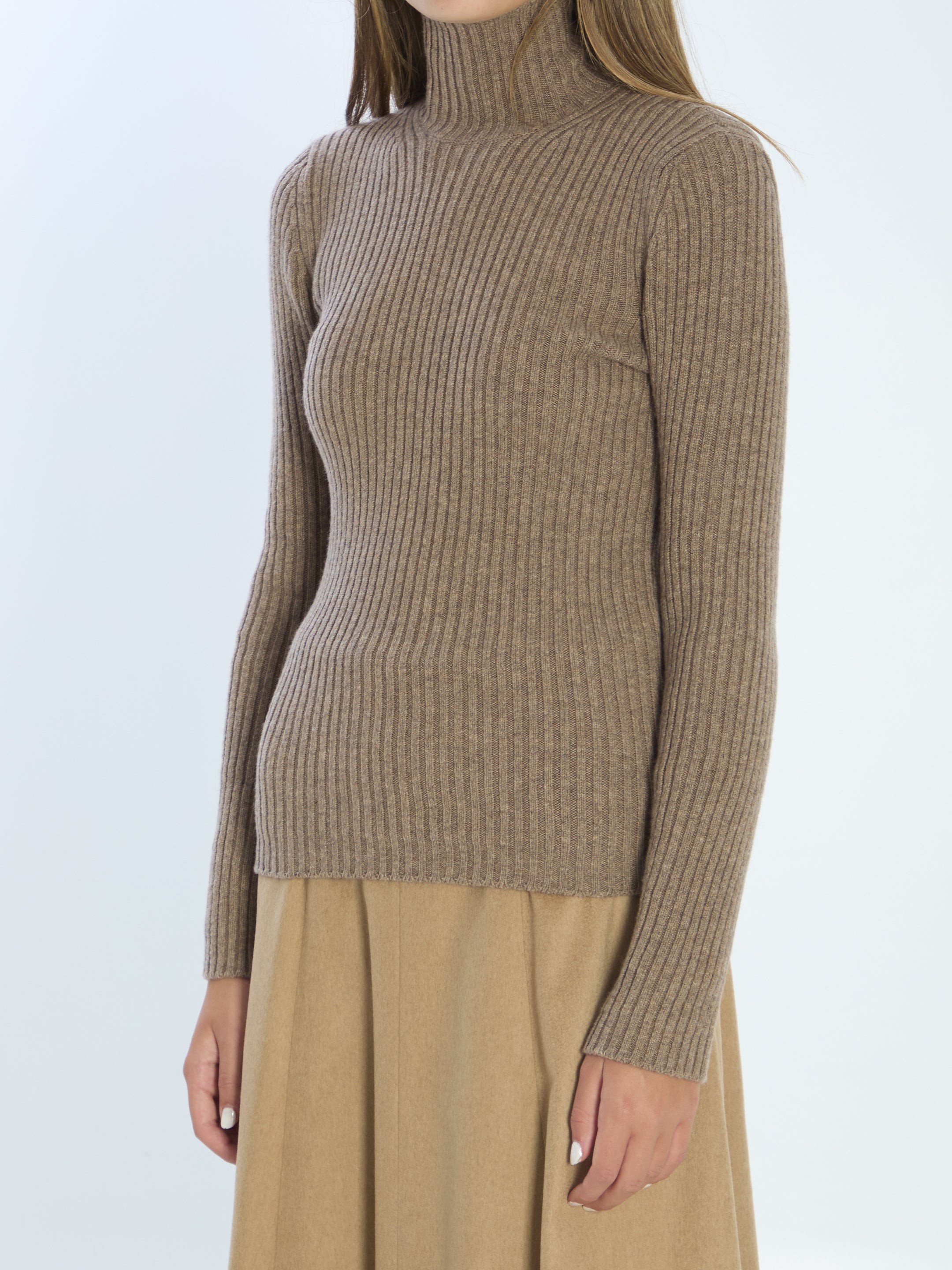 MAX MARA Knit Top in Wool and Cashmere - Size S