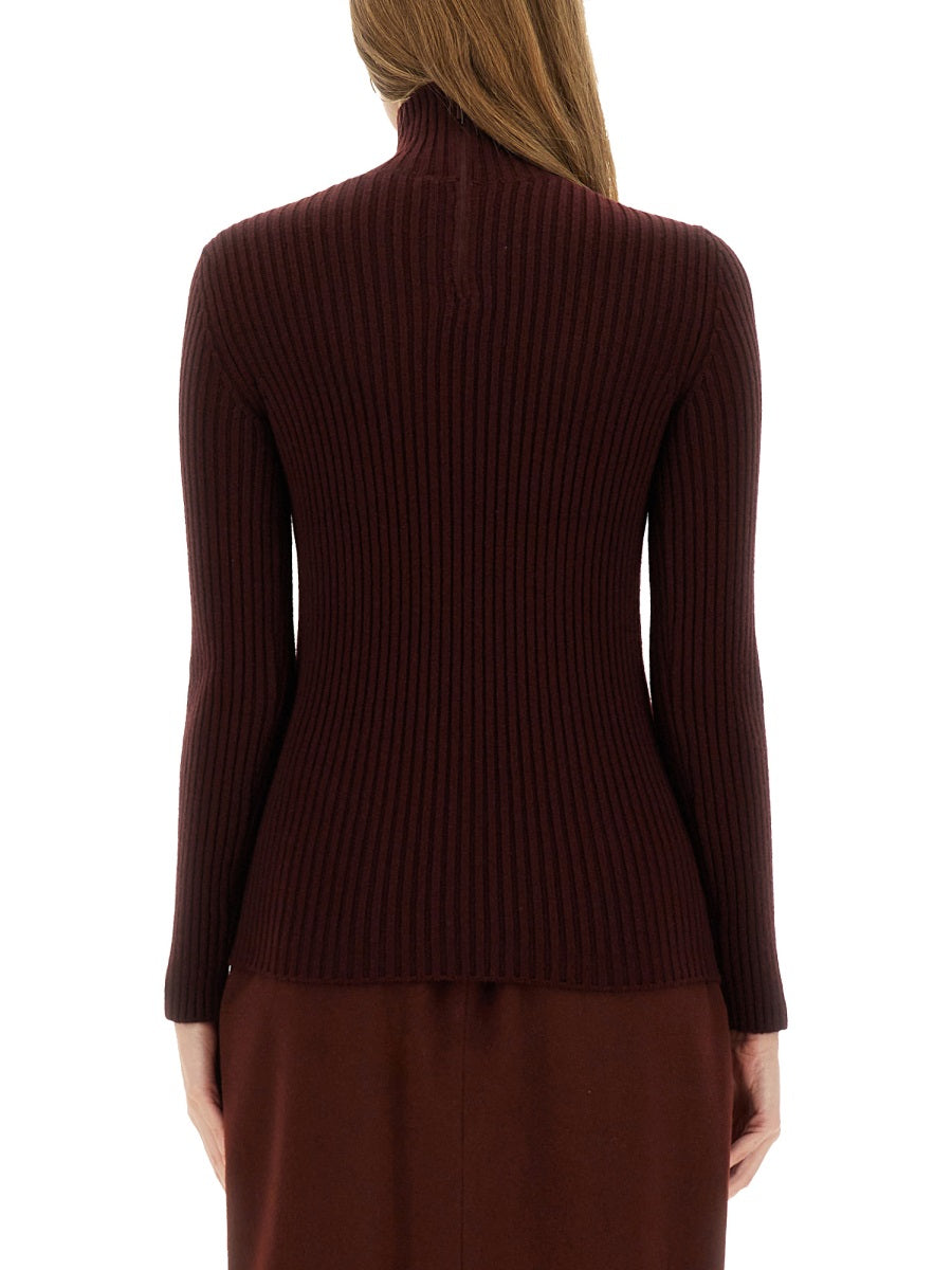 MAX MARA Ribbed Turtleneck Sweater - Slim Fit