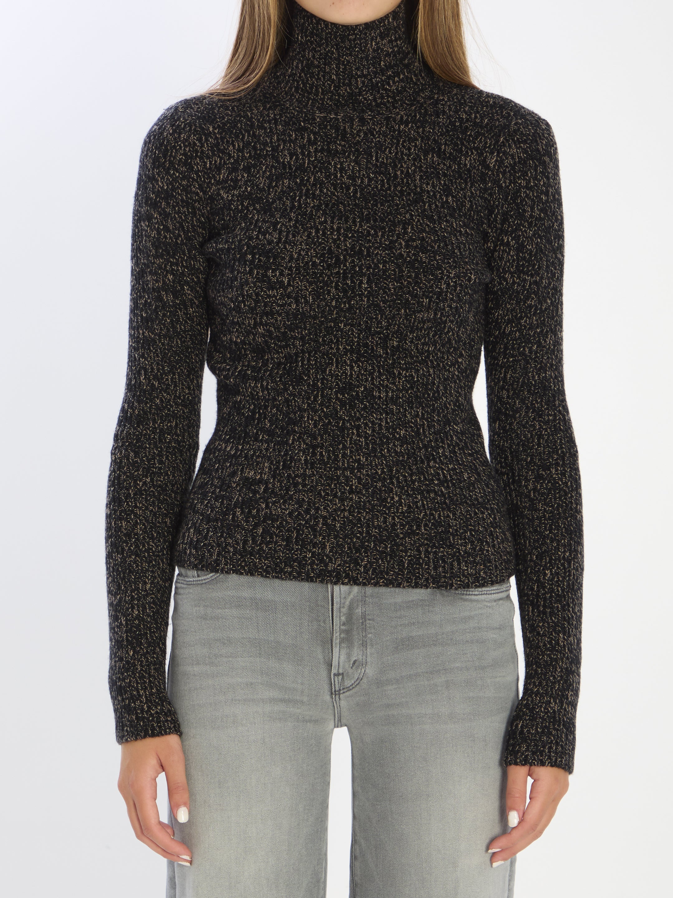 MAX MARA Classic Wool and Cashmere Blend Sweater - Size S