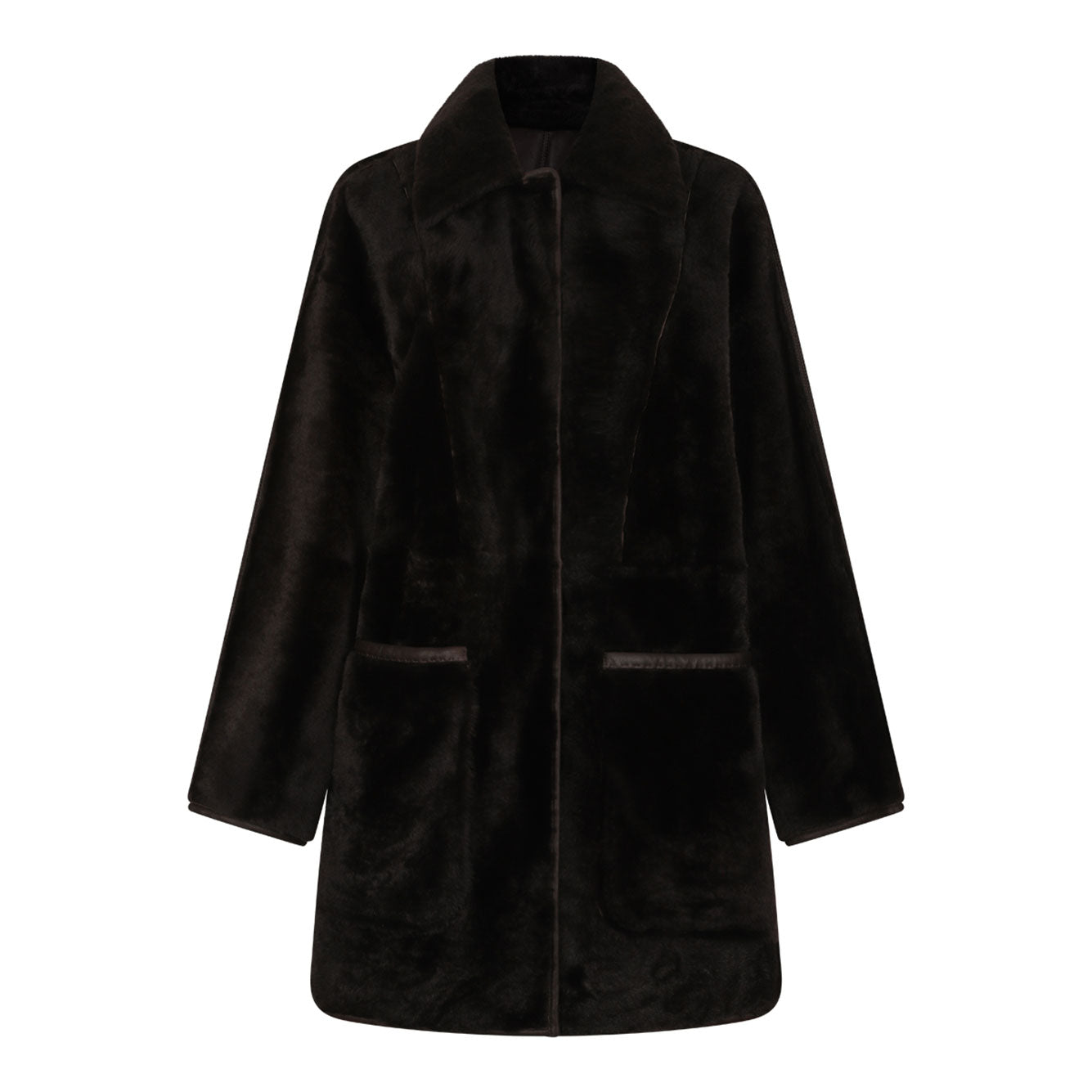 MAX MARA Elegant Mutton Leather Outerwear for Women