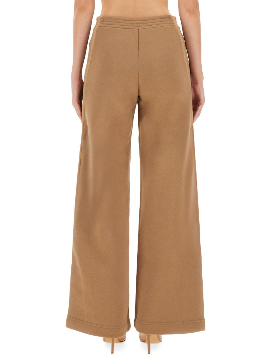 MAX MARA Wide Leg Cotton Pants - Size S
