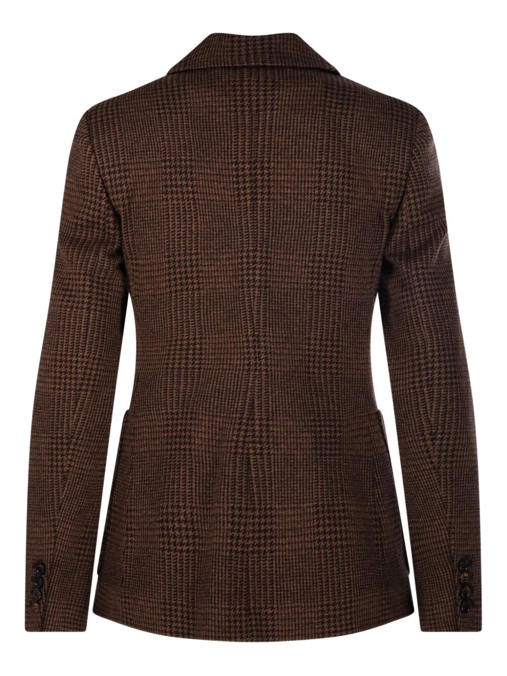 MAX MARA Patterned Wool Blend T-Shirt Blazer