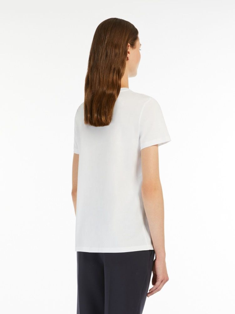 MAX MARA Elegant Virgin Wool T-Shirt