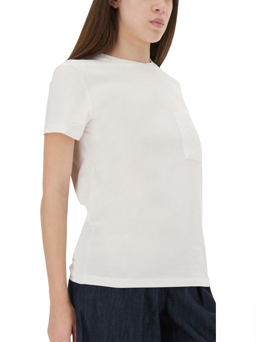 MAX MARA Regular Fit Cotton T-Shirt - Size S