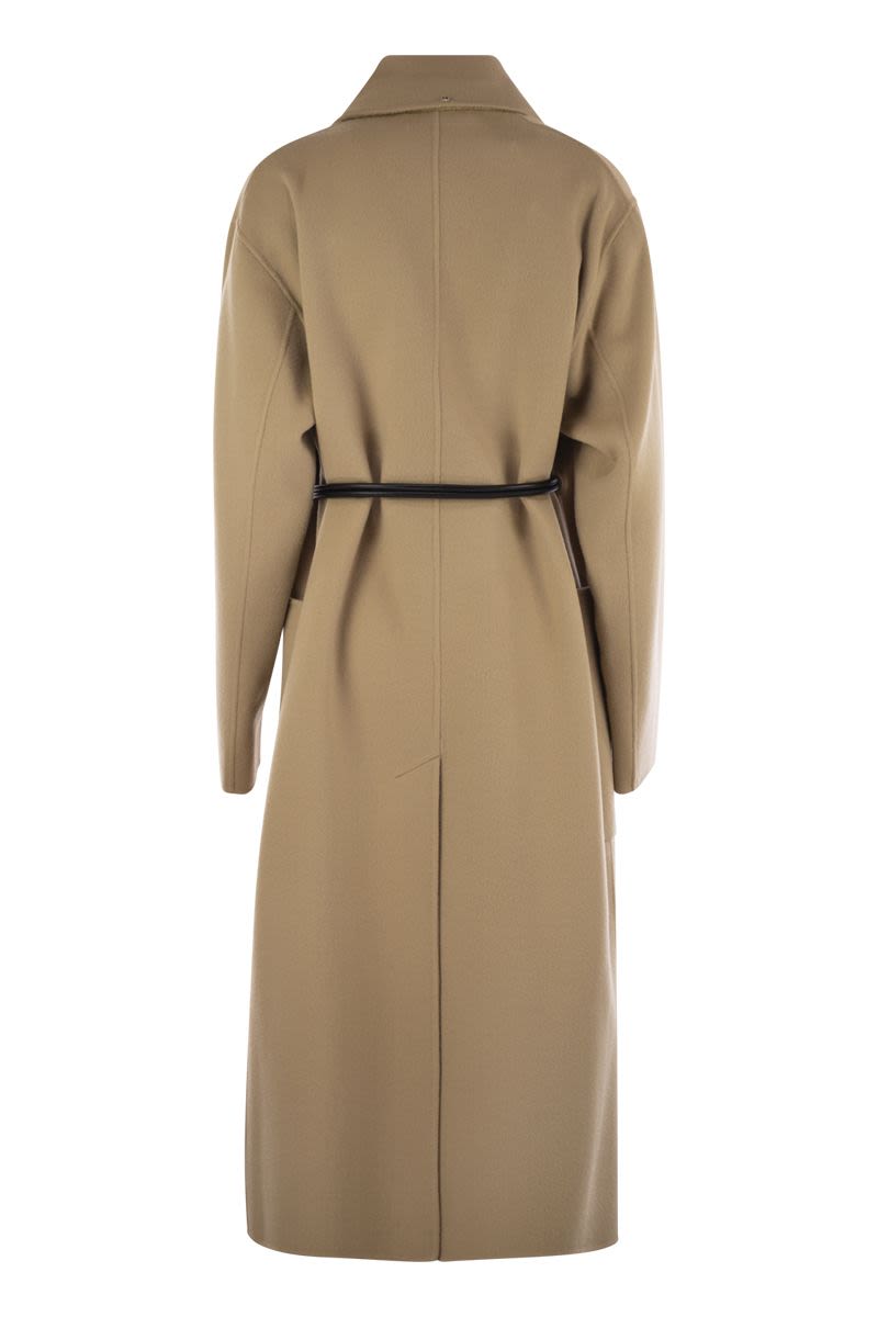 MAX MARA SPORTMAX Asymmetrical Long Dressing Gown Jacket