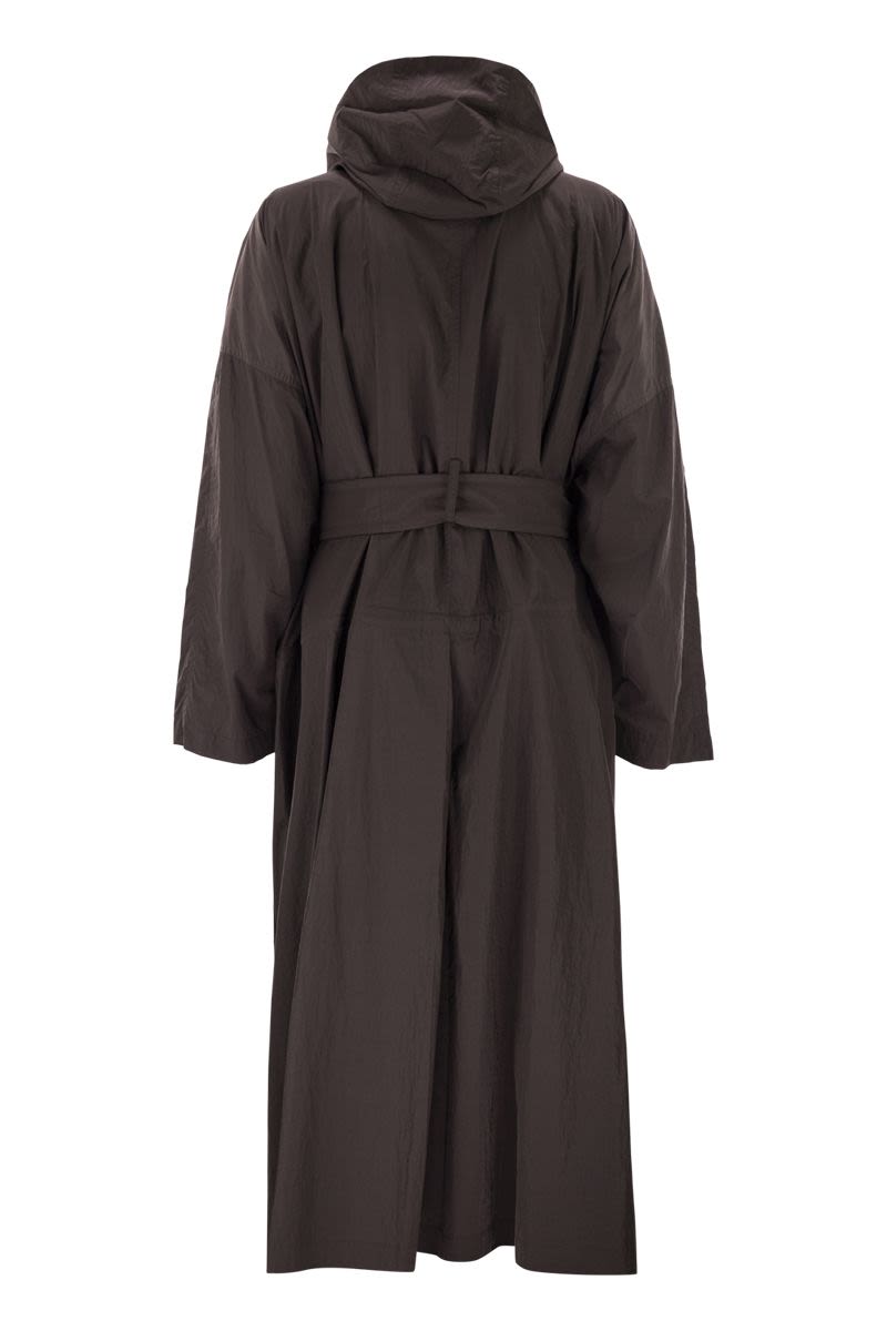 MAX MARA SPORTMAX Oversized Taffeta Trench Jacket