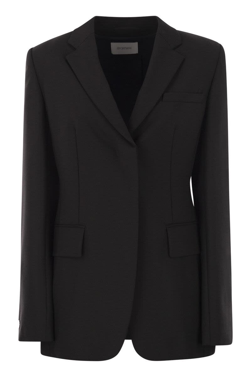 MAX MARA SPORTMAX Slim-Fit Stretch Wool Blazer