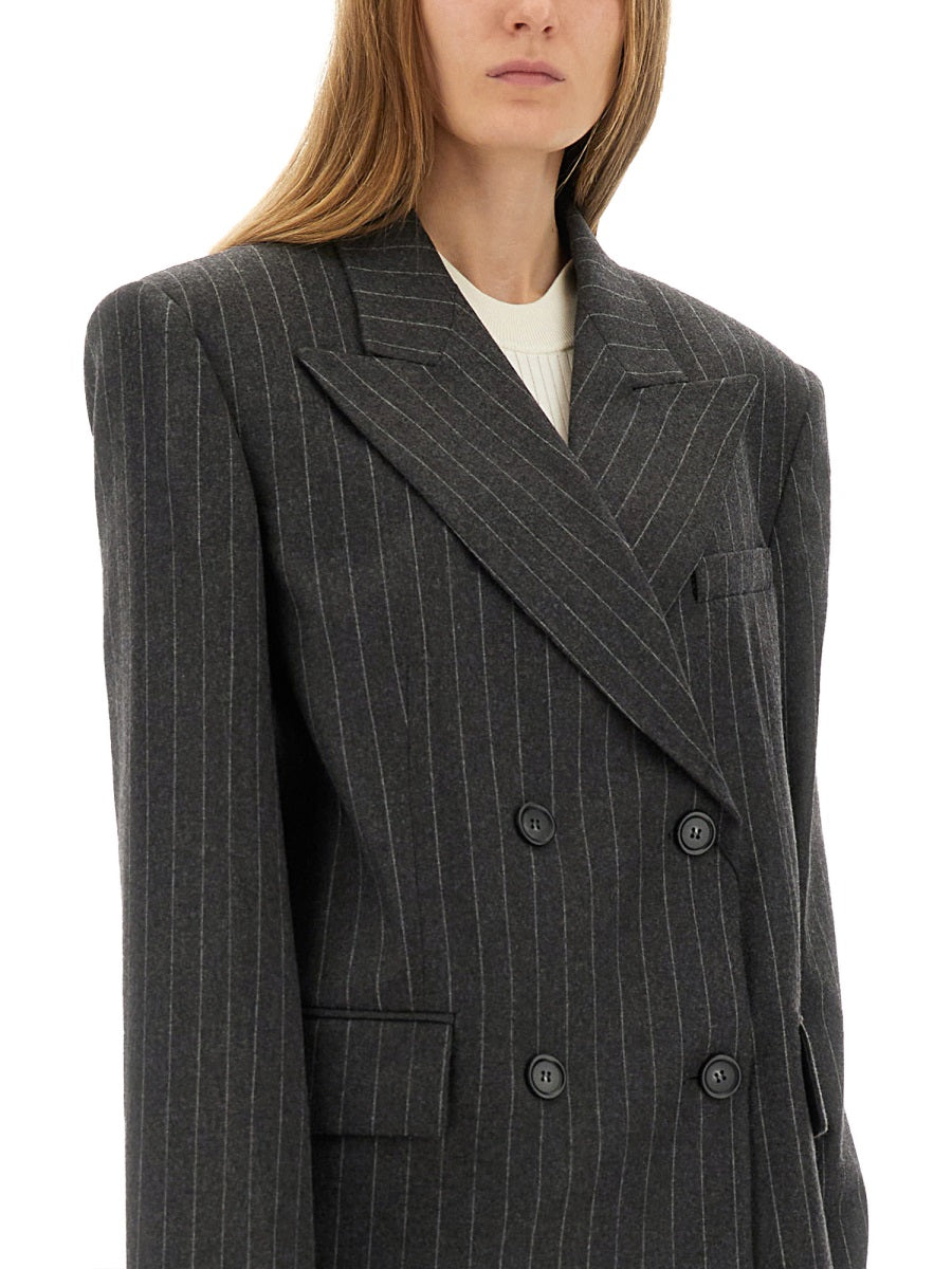 MAX MARA SPORTMAX Oversized Double-Breasted Jacket - Size 40