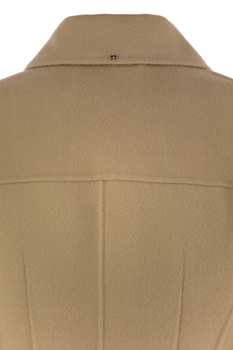 MAX MARA SPORTMAX Tight-Fitting Wool Caban