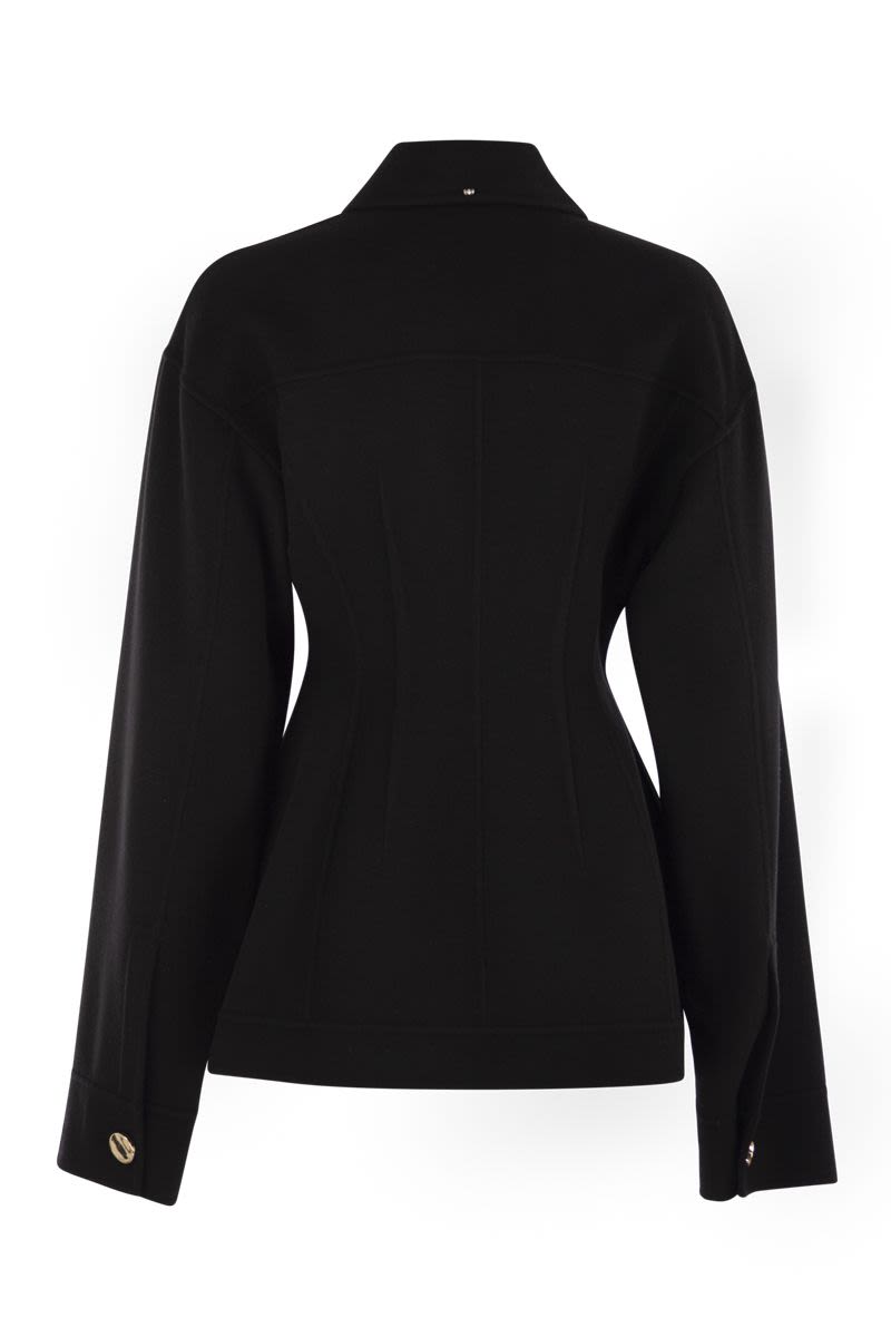 MAX MARA SPORTMAX Luxurious Virgin Wool Tailored Jacket