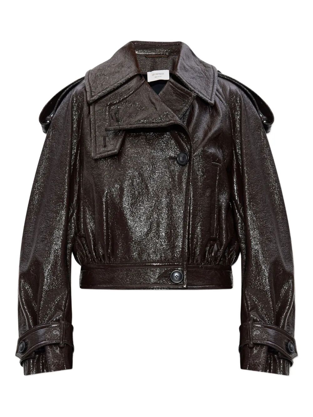 MAX MARA SPORTMAX Women's Patent Mini Jacket