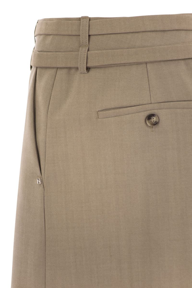 MAX MARA SPORTMAX Chic Mini Skirt with Belt