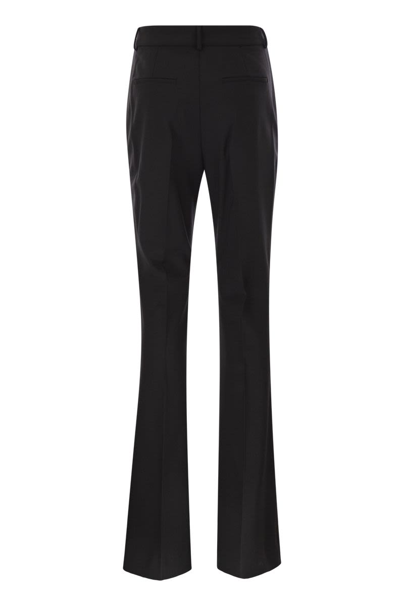 MAX MARA SPORTMAX Fitted Flared Trousers