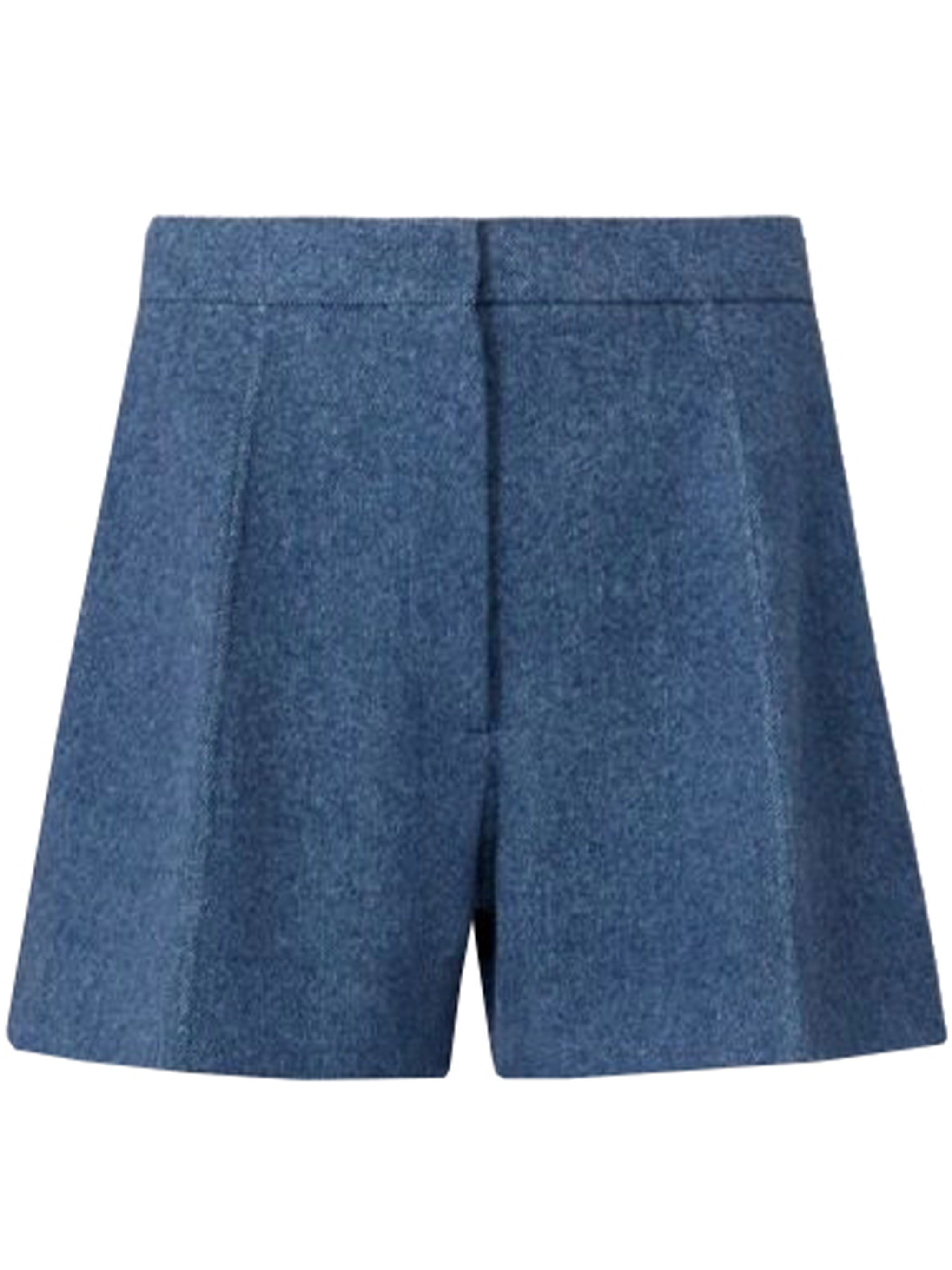 MAX MARA SPORTMAX Flared Double-Breasted Mini Bermuda Shorts