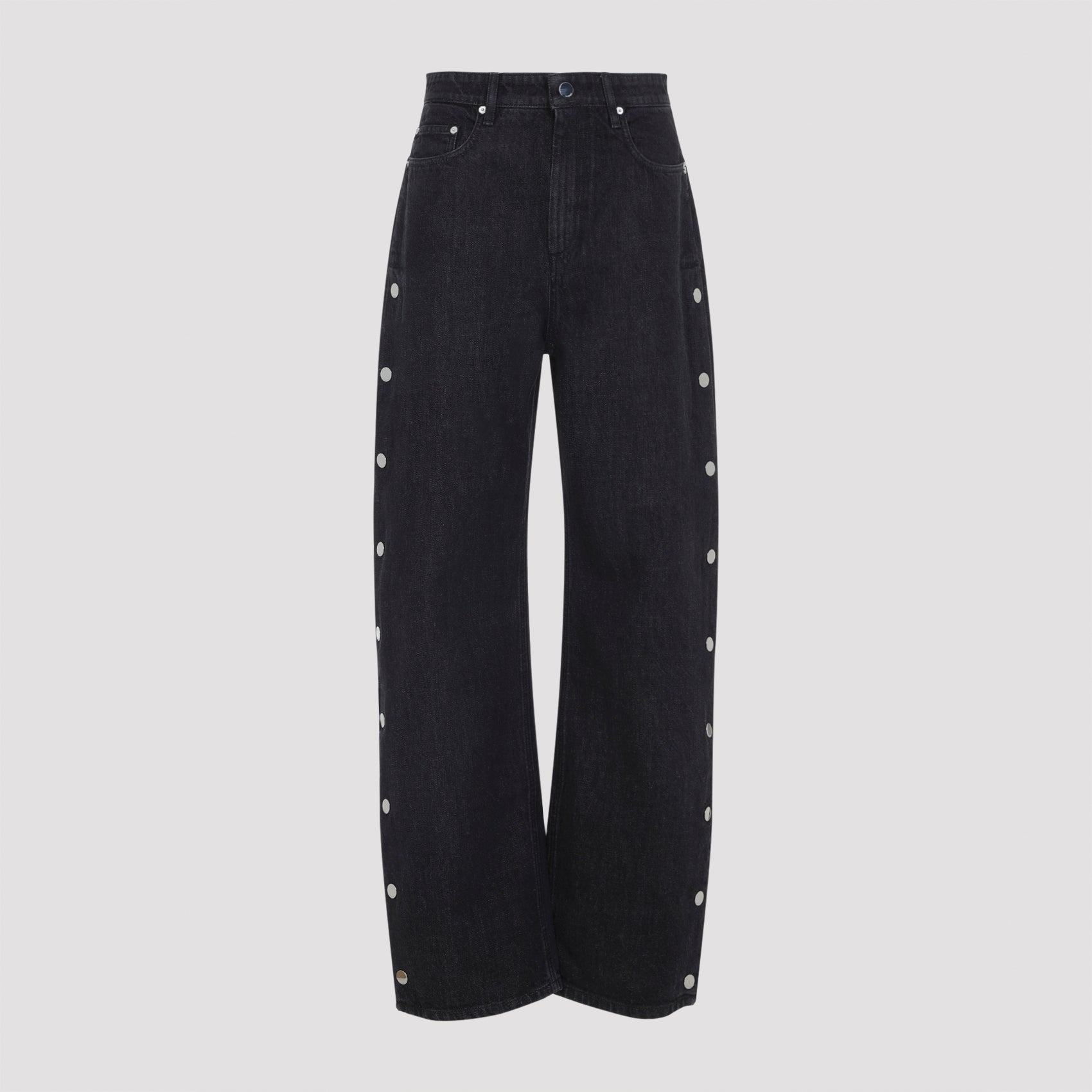 MAX MARA SPORTMAX Snap Detail High-Waisted Jeans - Women’s Fit
