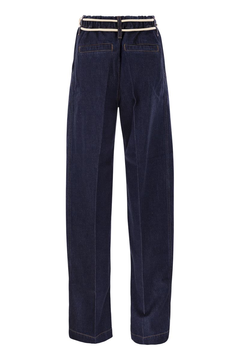 MAX MARA SPORTMAX Men's Hybrid Denim Trousers