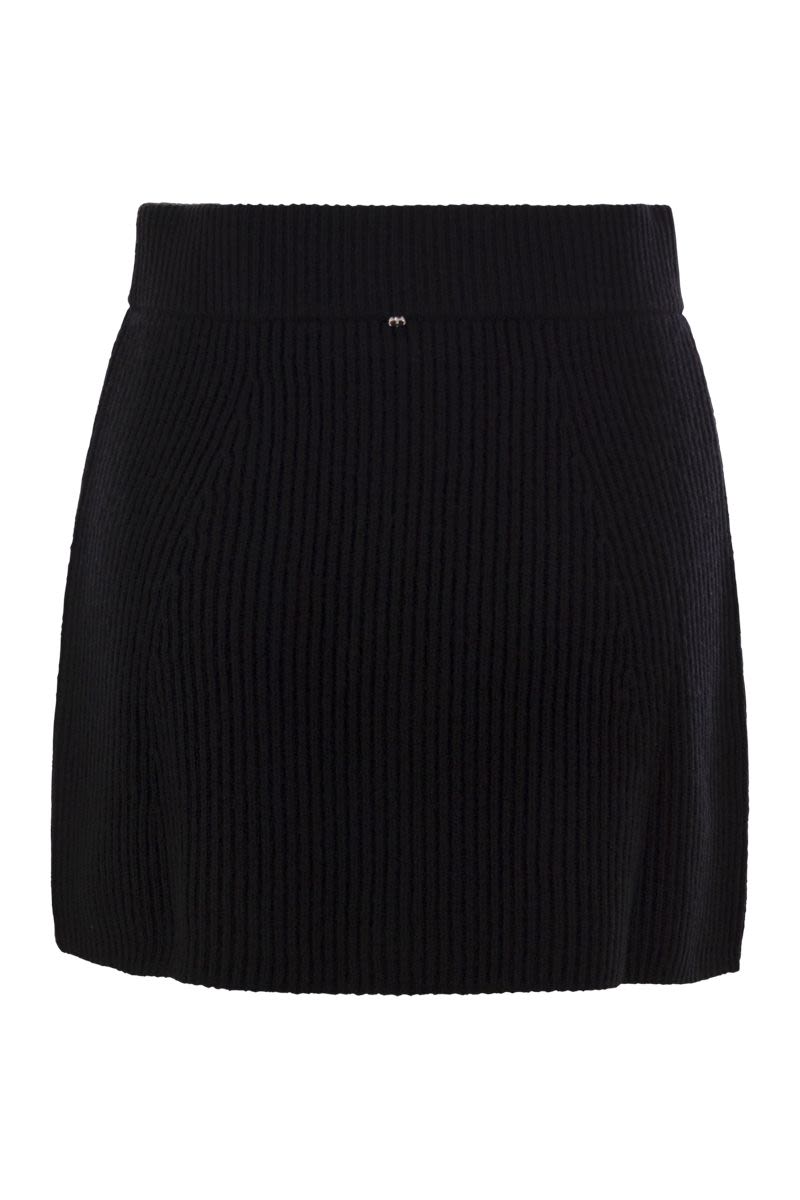 MAX MARA SPORTMAX Essential Mini Wool & Cashmere Skirt