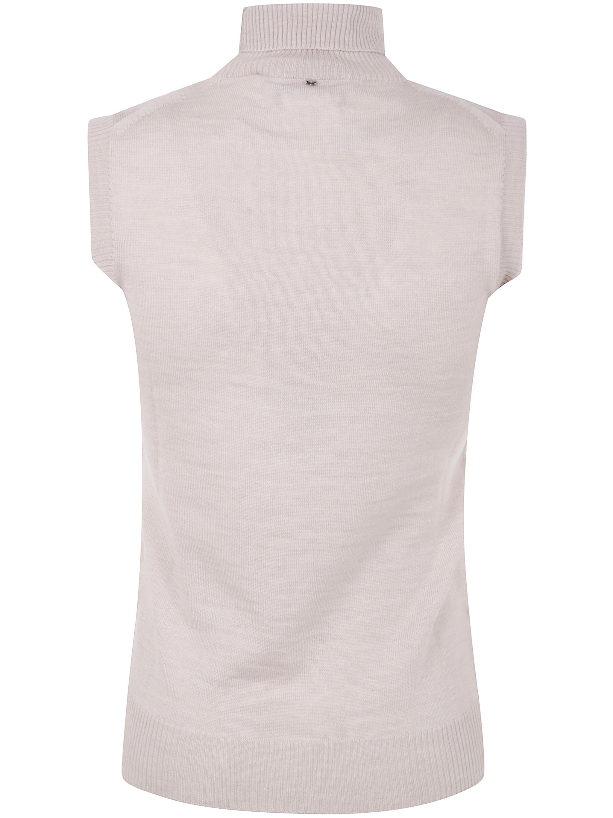 MAX MARA SPORTMAX Women's Short Sleeve Turtle Neck Top