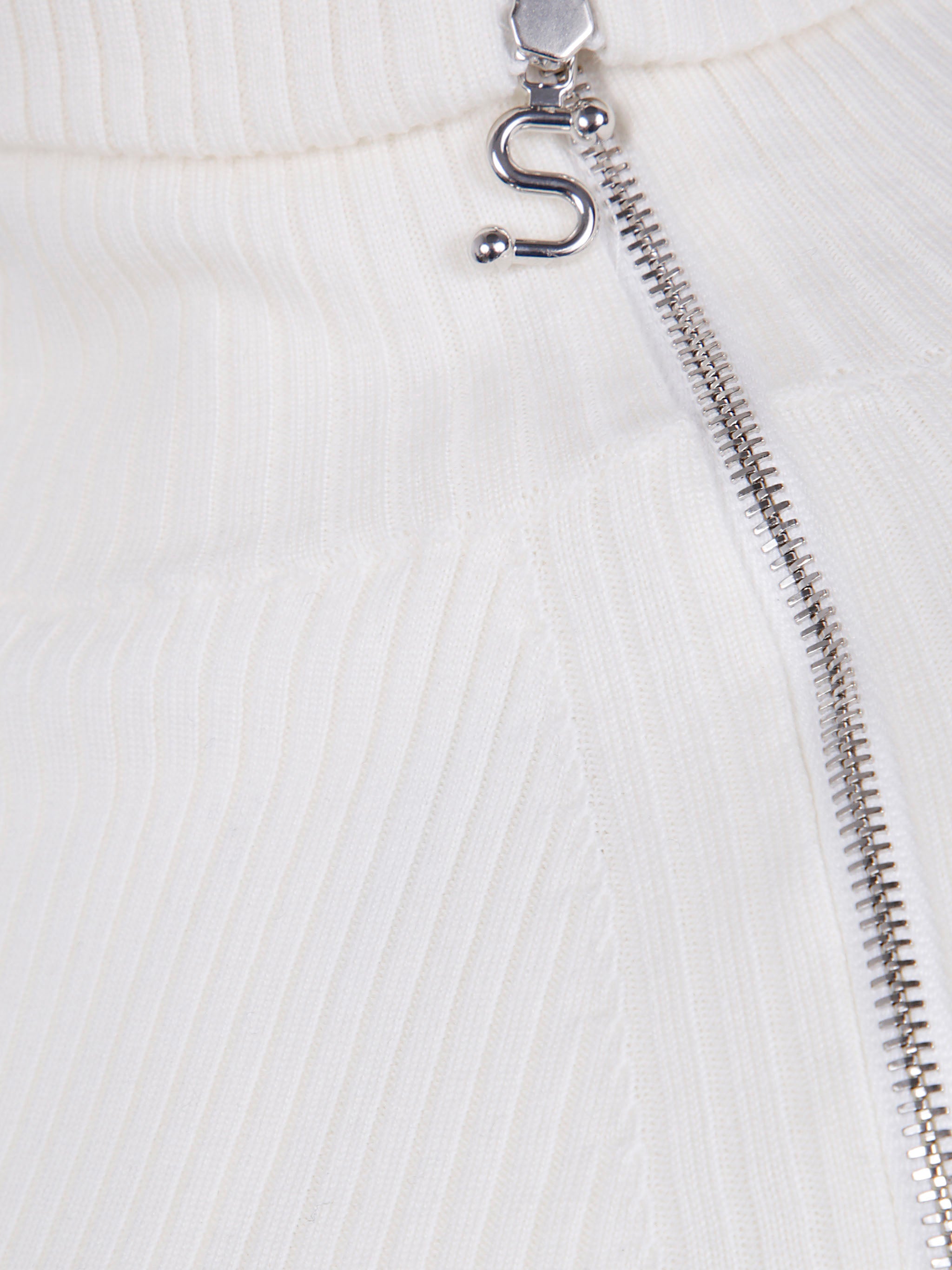 MAX MARA SPORTMAX Asymmetrical Zip Sweater