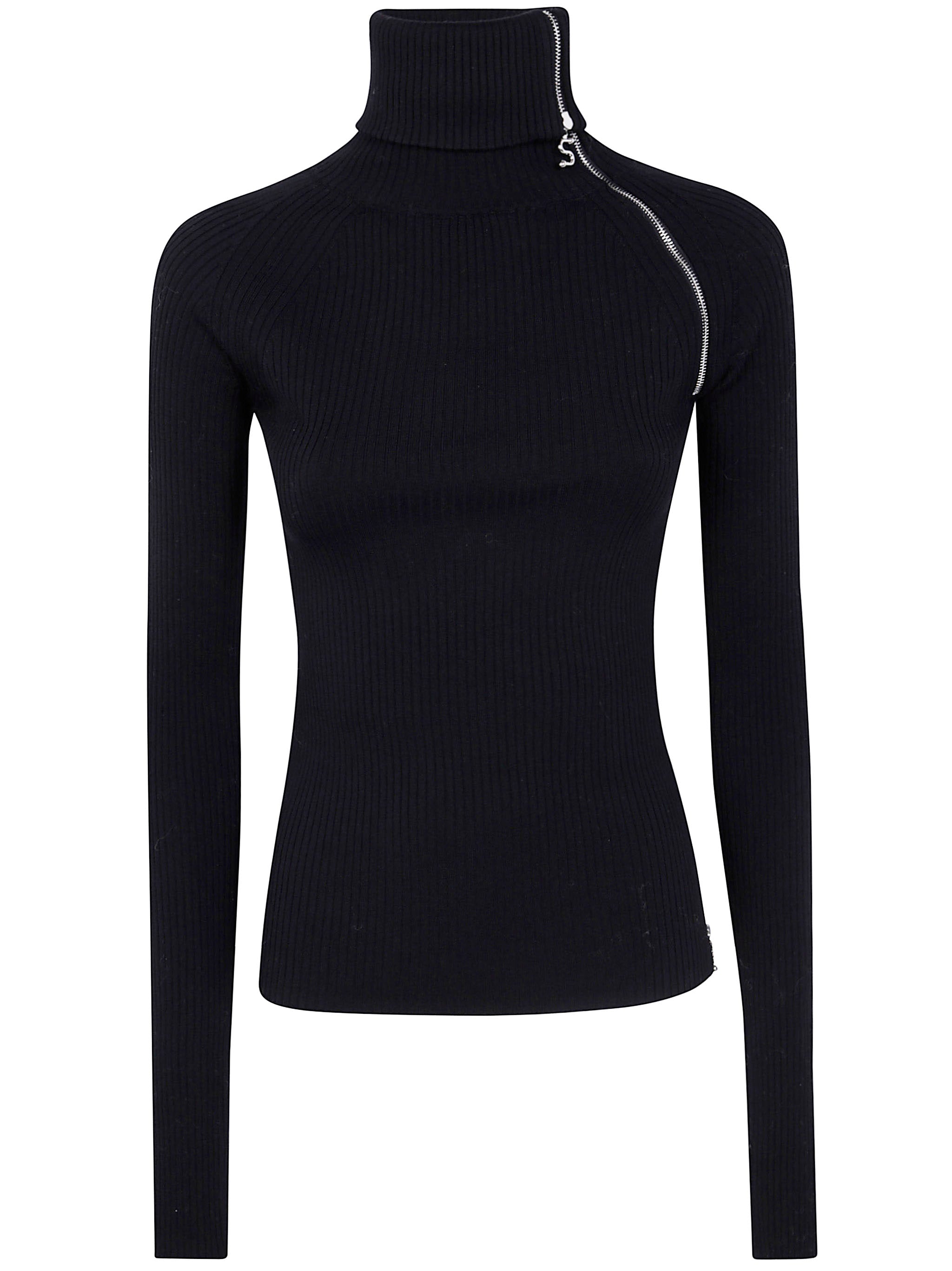 MAX MARA SPORTMAX Asymmetrical Zip Sweater
