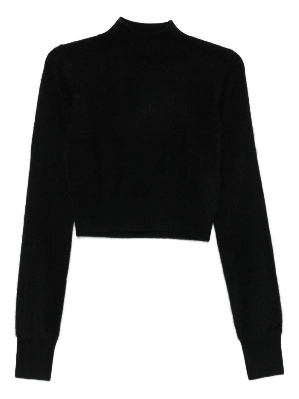 MAX MARA SPORTMAX Fitted Cropped Cashmere Sweater - Size M