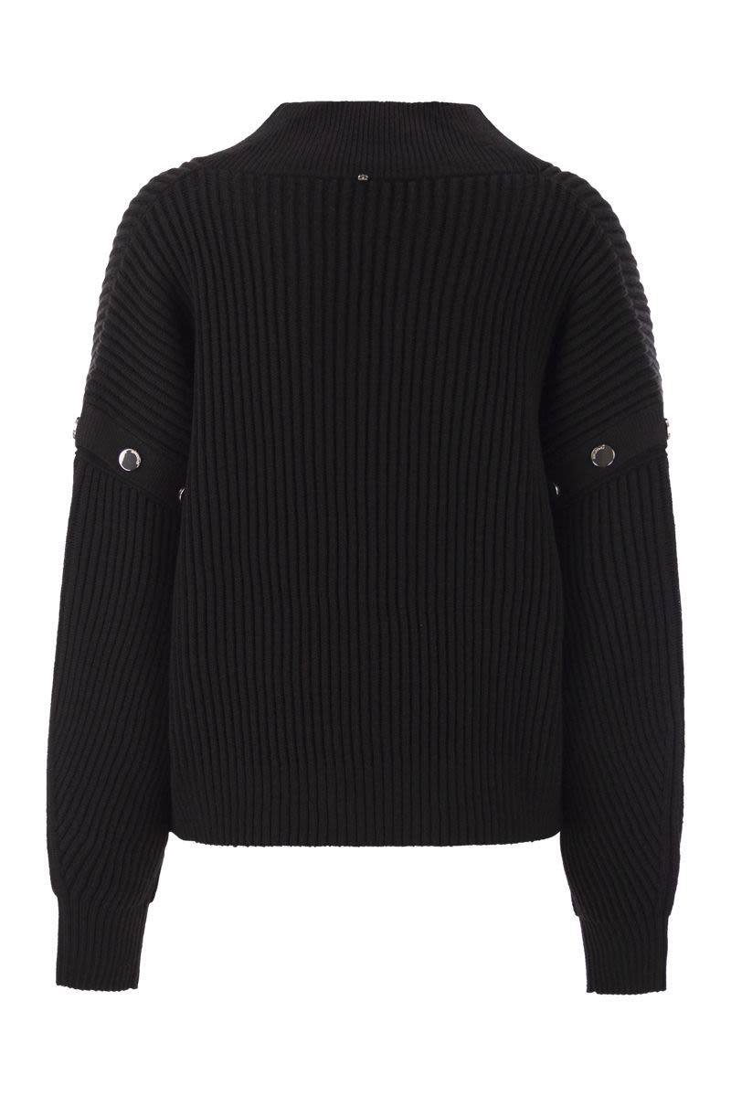 MAX MARA SPORTMAX Oversized Jumper with Detachable Sleeves