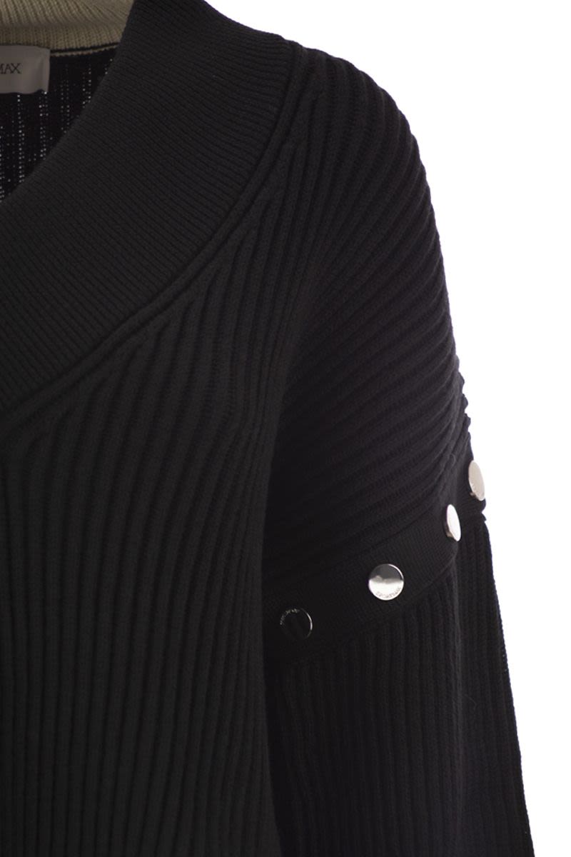 MAX MARA SPORTMAX Oversized Jumper with Detachable Sleeves