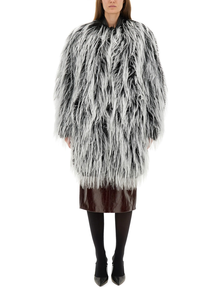 MAX MARA SPORTMAX Eco-Fur Jacket for Women - Size S