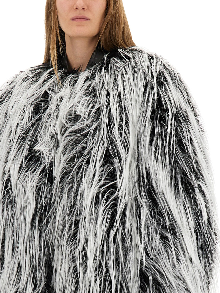 MAX MARA SPORTMAX Eco-Fur Jacket for Women - Size S