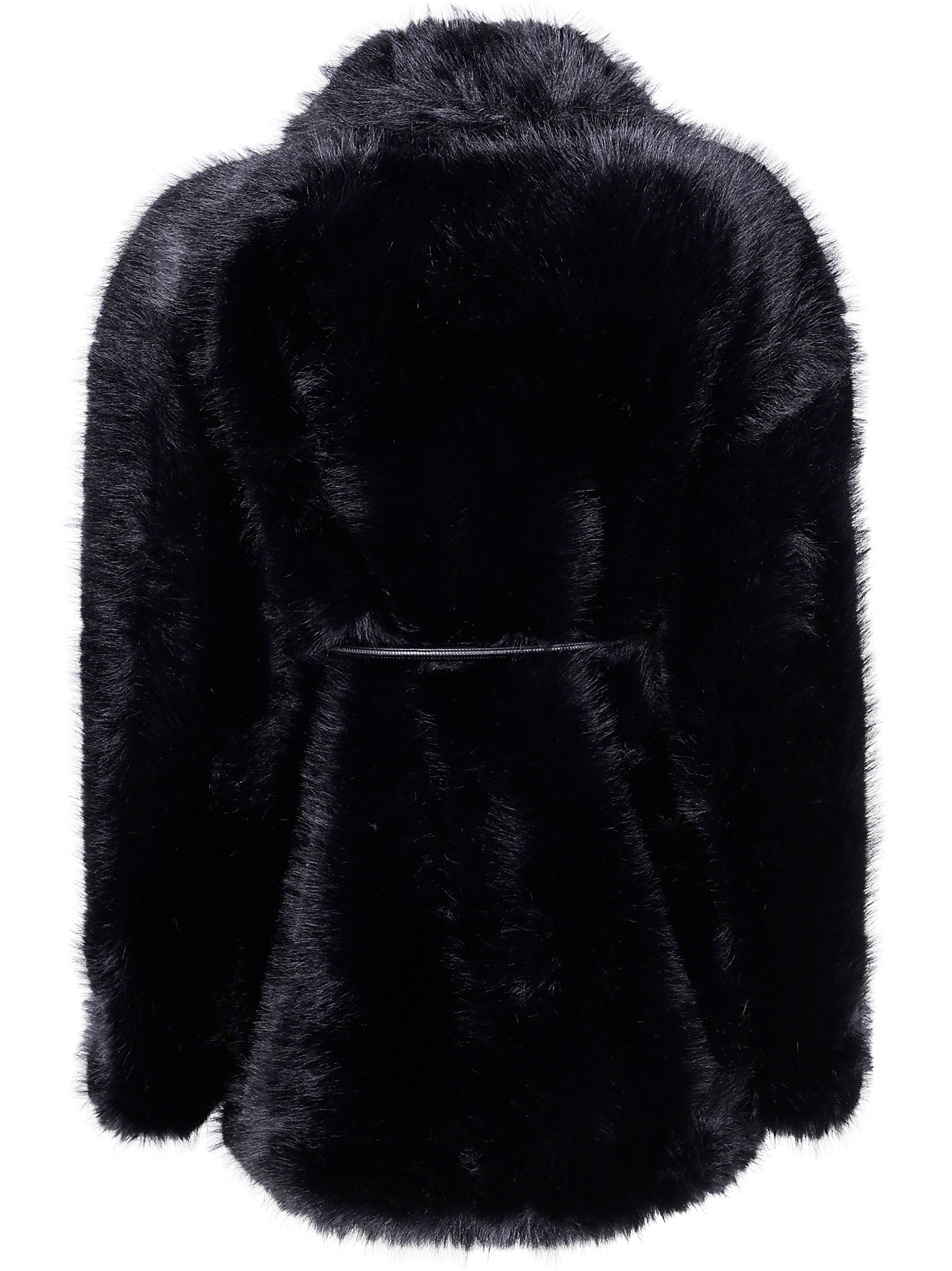 MAX MARA SPORTMAX Belted Heavy Jacket with Wide Lapels - Regular Fit