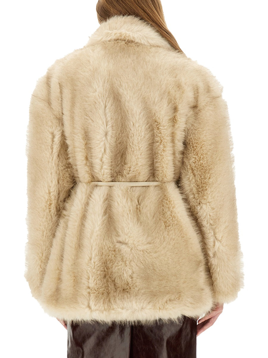 MAX MARA SPORTMAX Eco-Friendly Fur Jacket - Size S