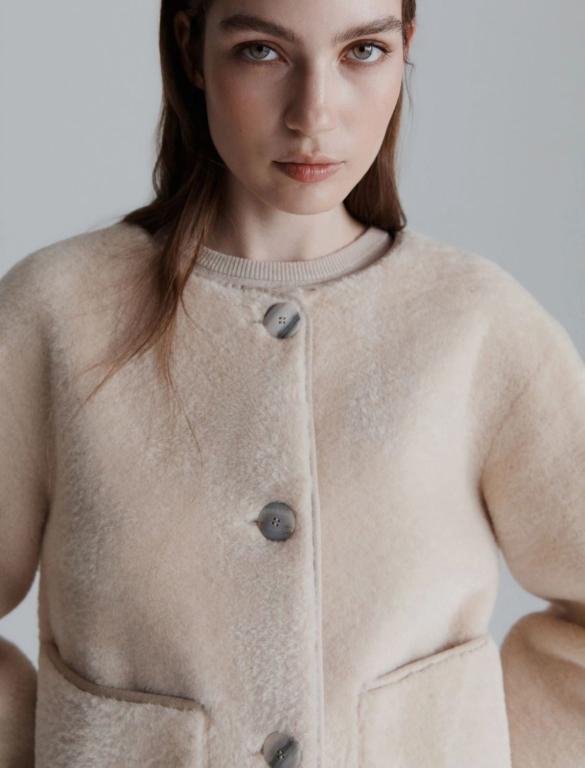 MARELLA Faux-Fur Outerwear for Women - FW25 Edition