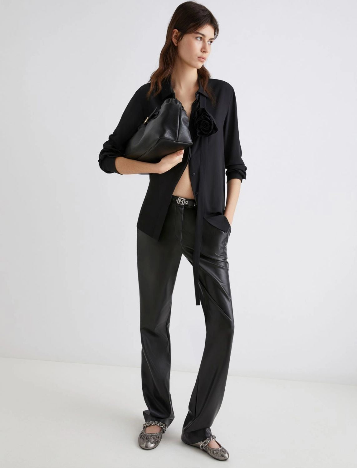 MARELLA Chic High-Waisted Trouser