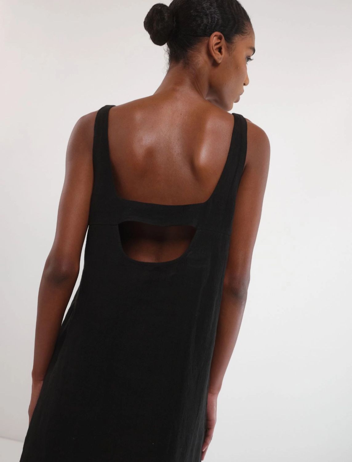 MARELLA Mini Flaxlinen and Cotton Dress for Women