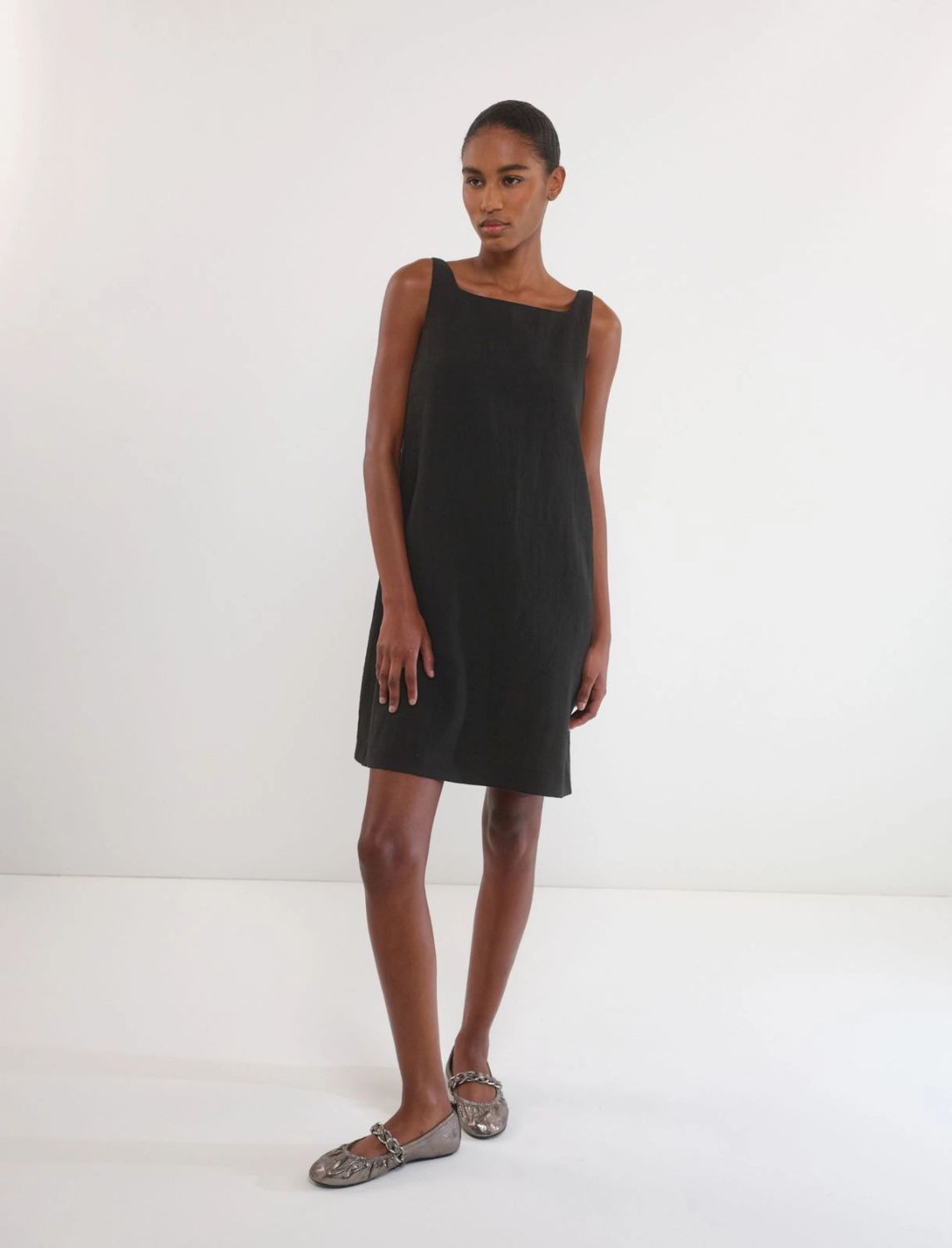 MARELLA Mini Flaxlinen and Cotton Dress for Women