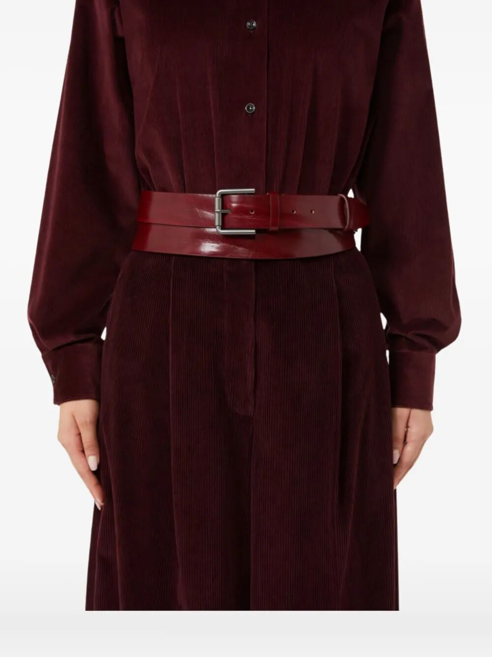 MAX MARA Buckle Long Belt
