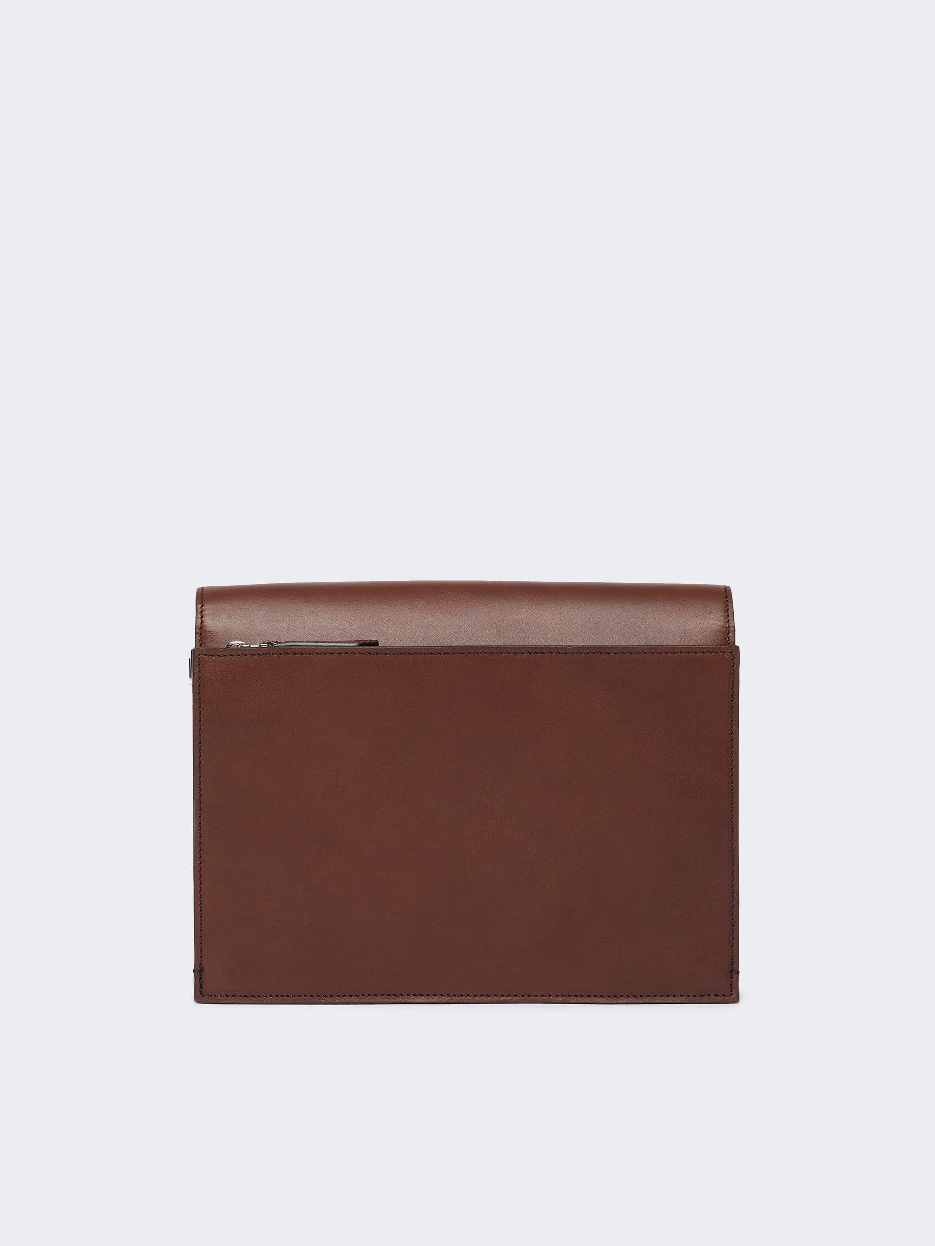 MAX MARA Mini Leather Crossbody Bag with Zip Pocket - FW25