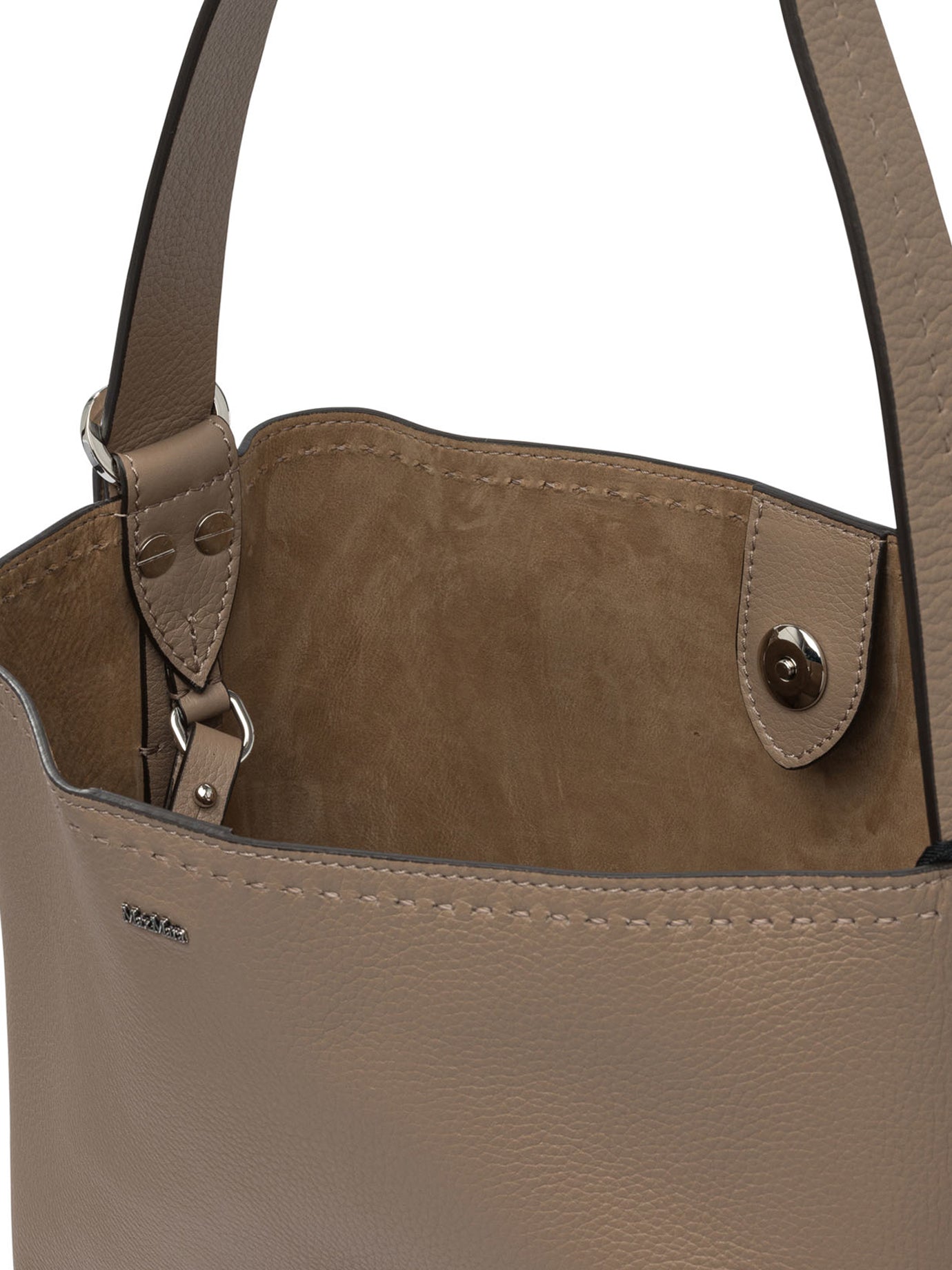 MAX MARA Cow Leather Shoulder Handbag