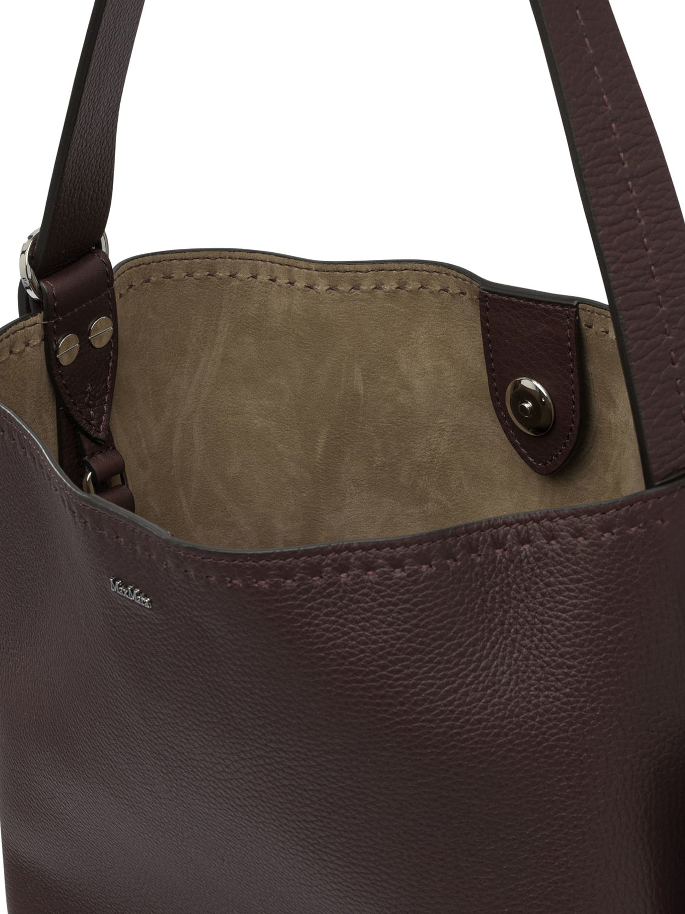 MAX MARA Leather Shoulder Handbag