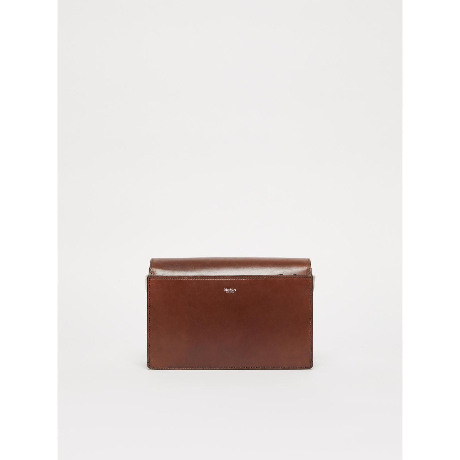 MAX MARA Mini Leather Crossbody Handbag - Rectangular Design