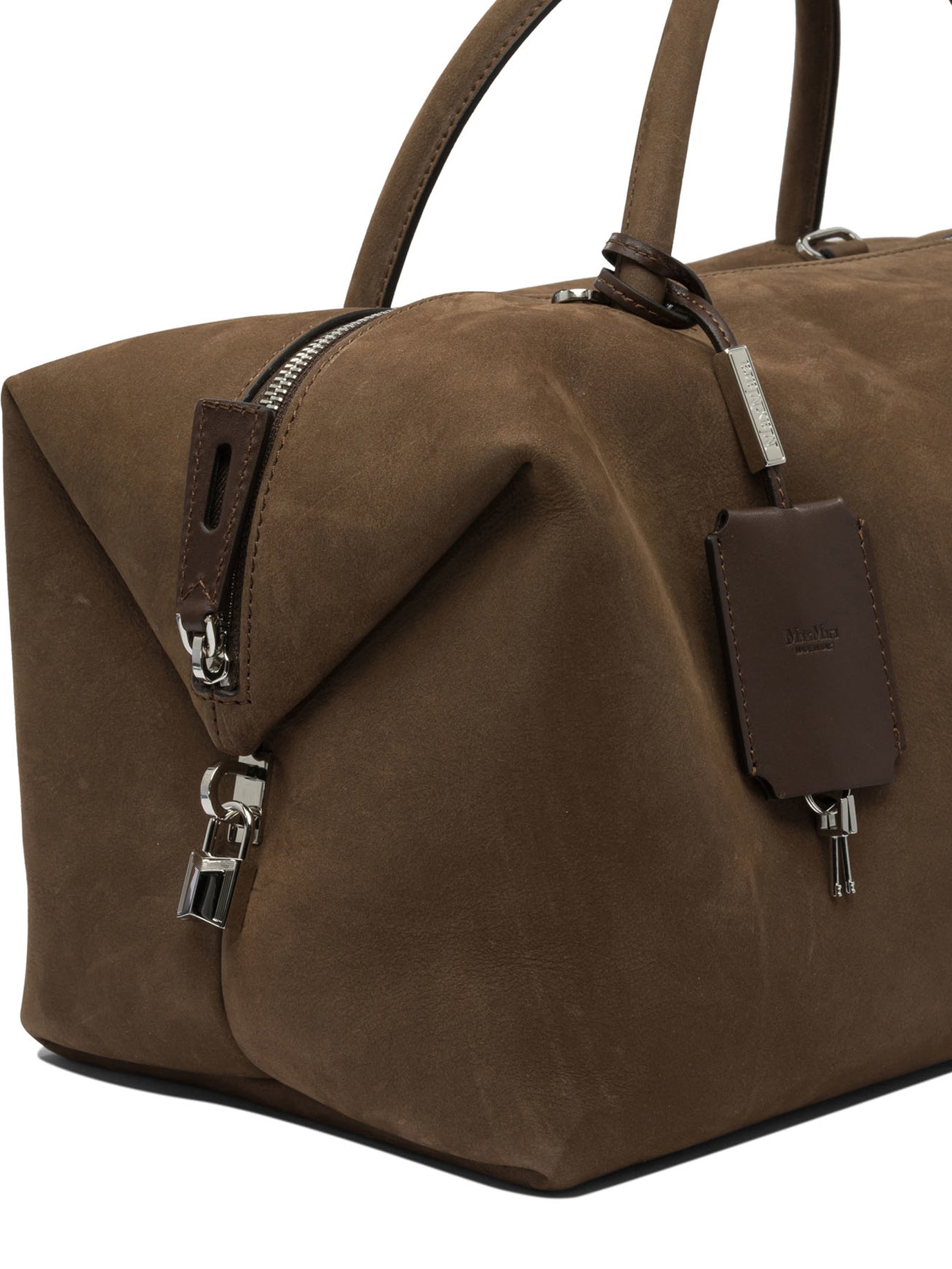 MAX MARA Elegant Cow Leather Handbag